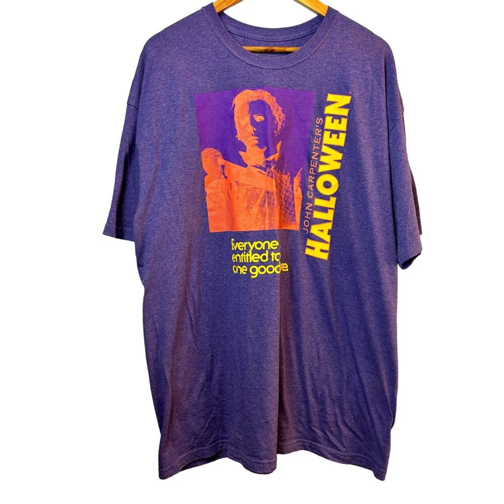 John Carpenter's Halloween Michael Myers Graphic T-Shirt Cotton Blend 2XL